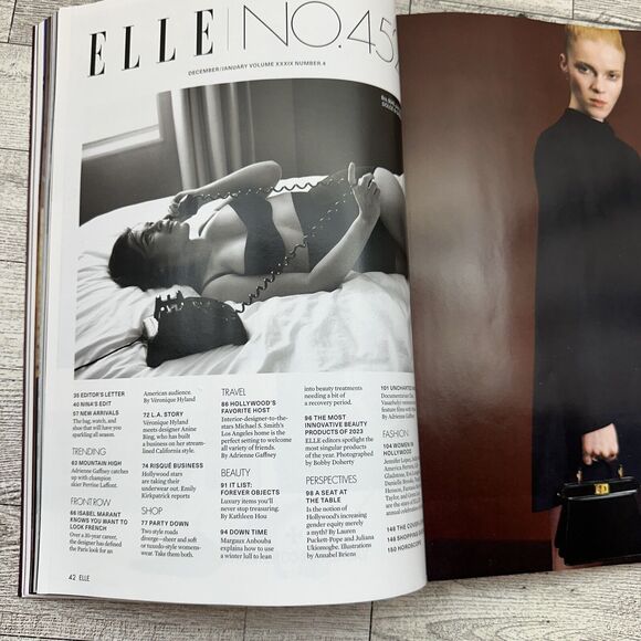 Elle Magazine -‎ December 2023 January 2024 - Taraji P Henson - New Never Read - Picture 7 of 9